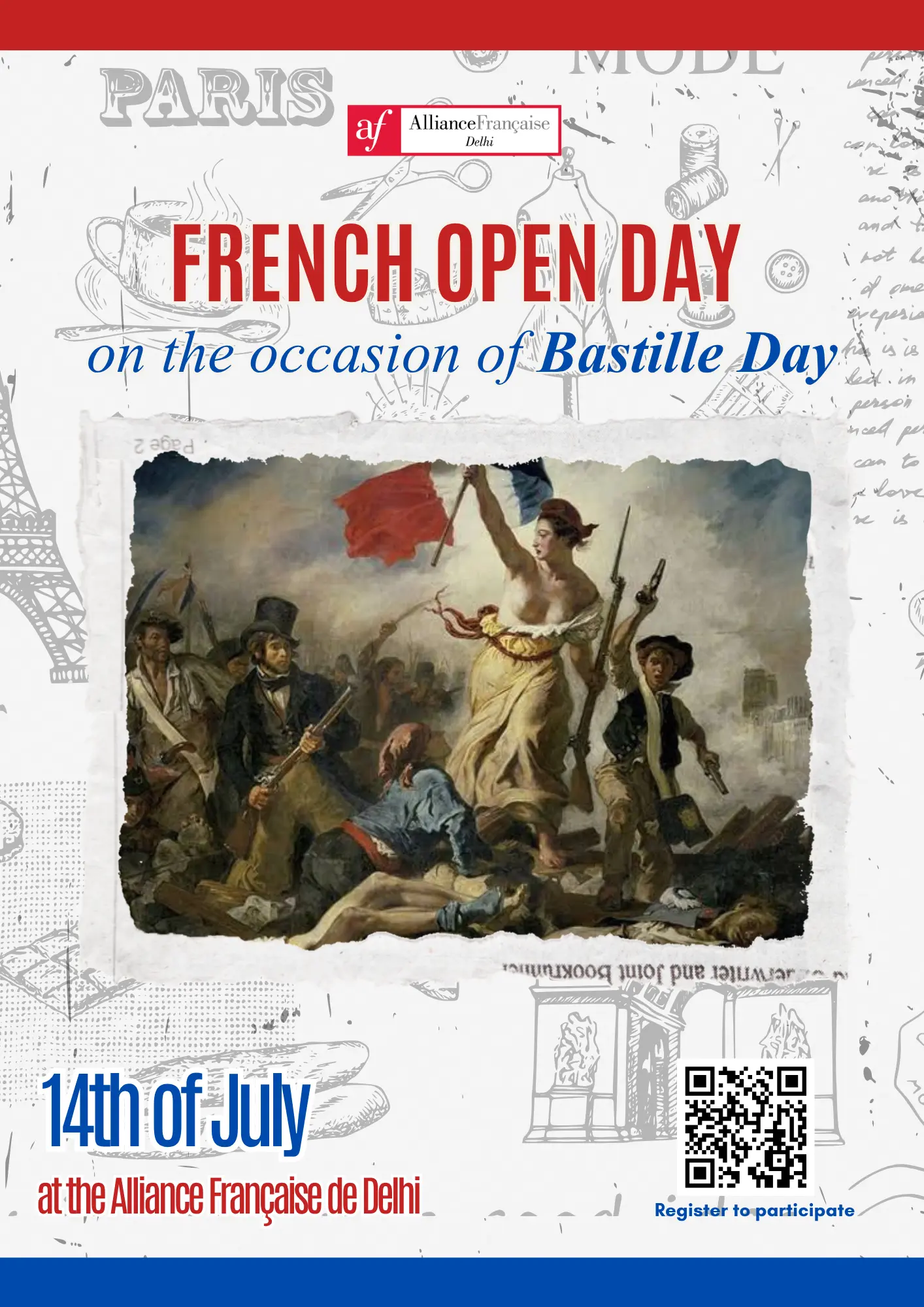 FRENCH OPEN DAY | Bastille Day 2026 | 14 July 2026